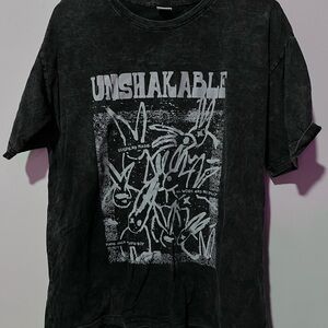 Black Graphic Men's Shirt